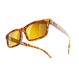 Reks Tortoise Rectangle Prescription Polycarbonate Sunglasses