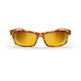 Reks Tortoise Rectangle Prescription Polycarbonate Sunglasses