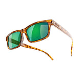 Reks Tortoise Rectangle Prescription Polycarbonate Sunglasses