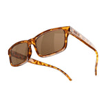 Reks Tortoise Rectangle Prescription Polarized Polycarbonate Sunglasses