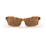 Reks Tortoise Rectangle Prescription Polycarbonate Sunglasses