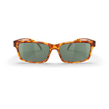 Reks Tortoise Rectangle Prescription Polarized Polycarbonate Sunglasses