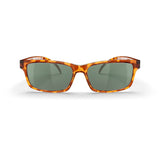 Reks Tortoise Rectangle Prescription Polarized Polycarbonate Sunglasses