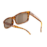 Reks Tortoise Rectangle Prescription Polycarbonate Sunglasses