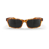 Reks Tortoise Rectangle Prescription Polycarbonate Sunglasses