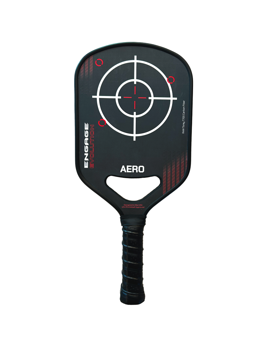 Engage Pickleball Aero | Raw Toray T700 Thermoformed Foam Injected