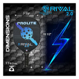 Pala de pickleball Prolite - Rival PowerSpin 2.0