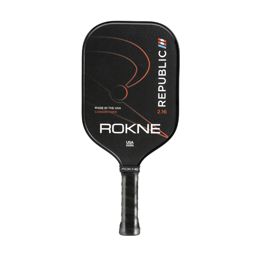 Rokne Pickleball Paddle Republic 2.16 - Unidirectional Carbon Fiber