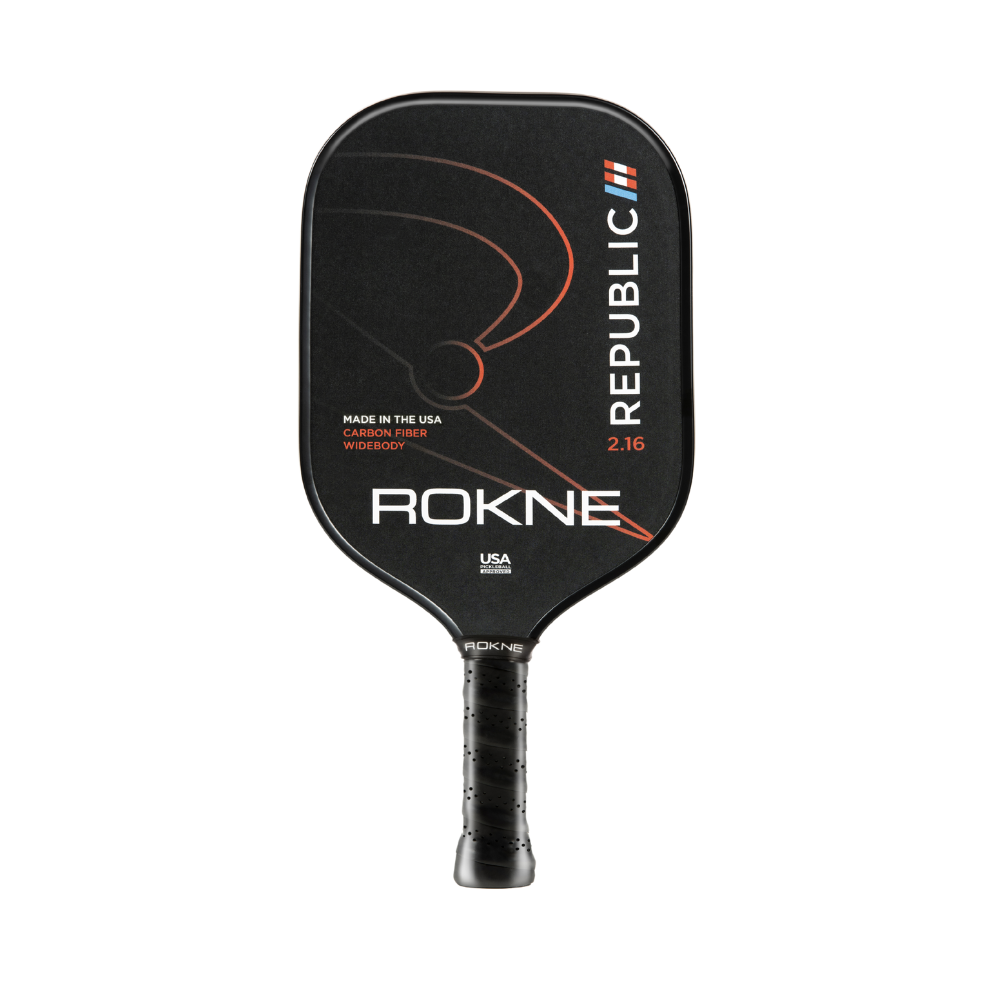Rokne Pickleball Paddle Republic 2.16 - Unidirectional Carbon Fiber