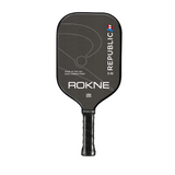Rokne Pickleball Paddle Republic 3.16 - Raw Carbon Fiber