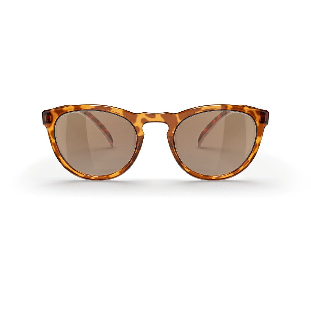 Reks Tortoise Round Prescription Polycarbonate Sunglasses