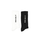 Calcetines deportivos Osaka Duo Pack | Negro y blanco
