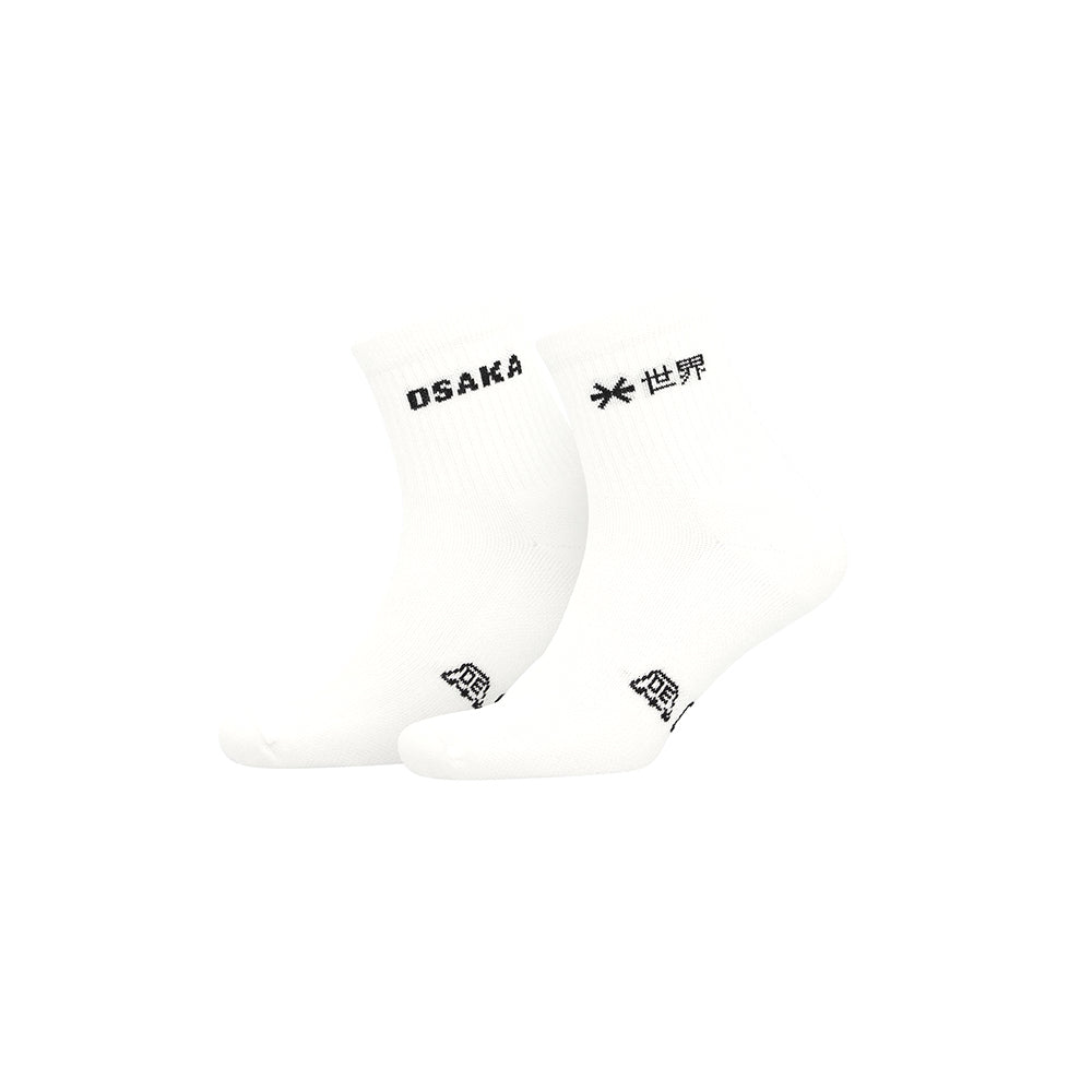 Calcetines deportivos cortos Osaka Duo | Blanco