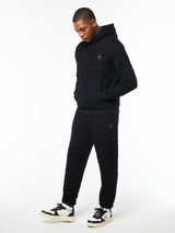 Sergio Tacchini Aversa Quilted Hoodie - Black Beauty