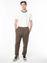 Sergio Tacchini Aversa Quilted Sweatpant - Morel