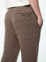 Sergio Tacchini Aversa Quilted Sweatpant - Morel