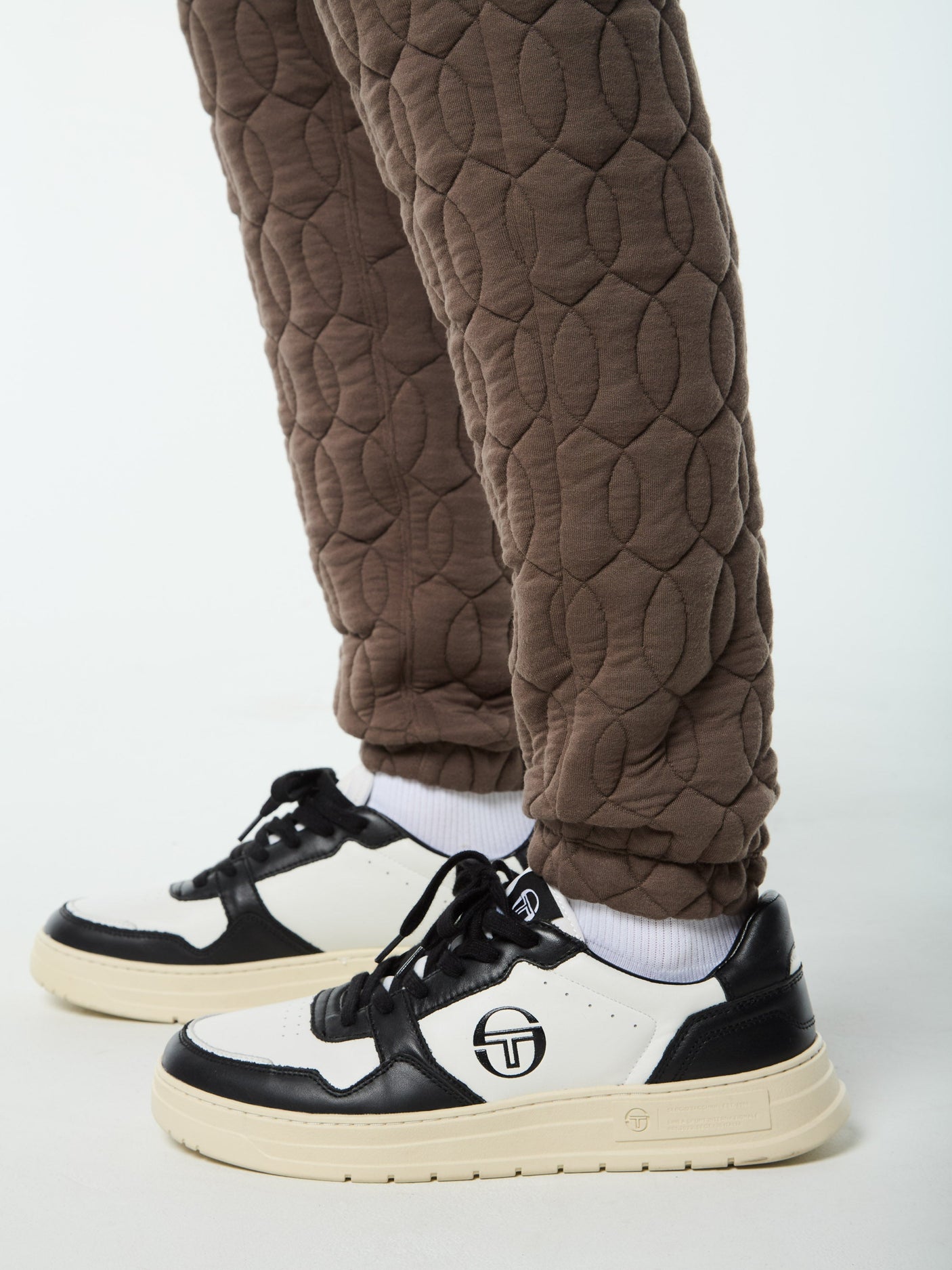 Sergio Tacchini Aversa Quilted Sweatpant - Morel