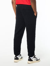 Sergio Tacchini Aversa Quilted Sweatpant - Black Beauty