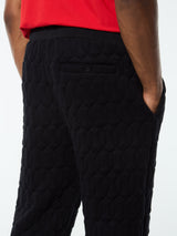 Sergio Tacchini Aversa Quilted Sweatpant - Black Beauty