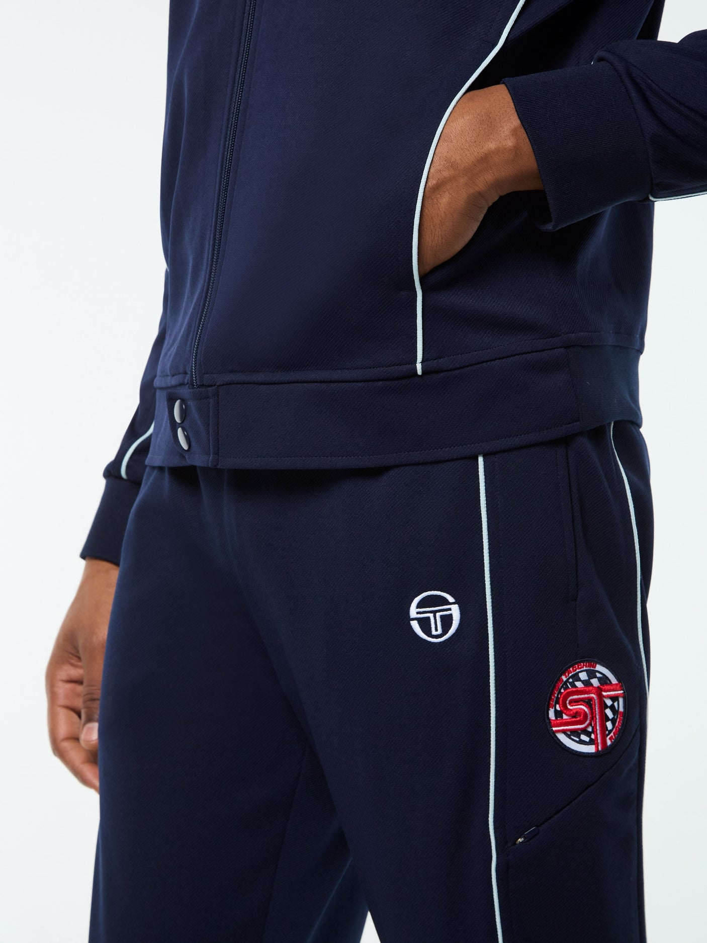 Sergio Tacchini Macchina Track Jacket - Maritime Blue