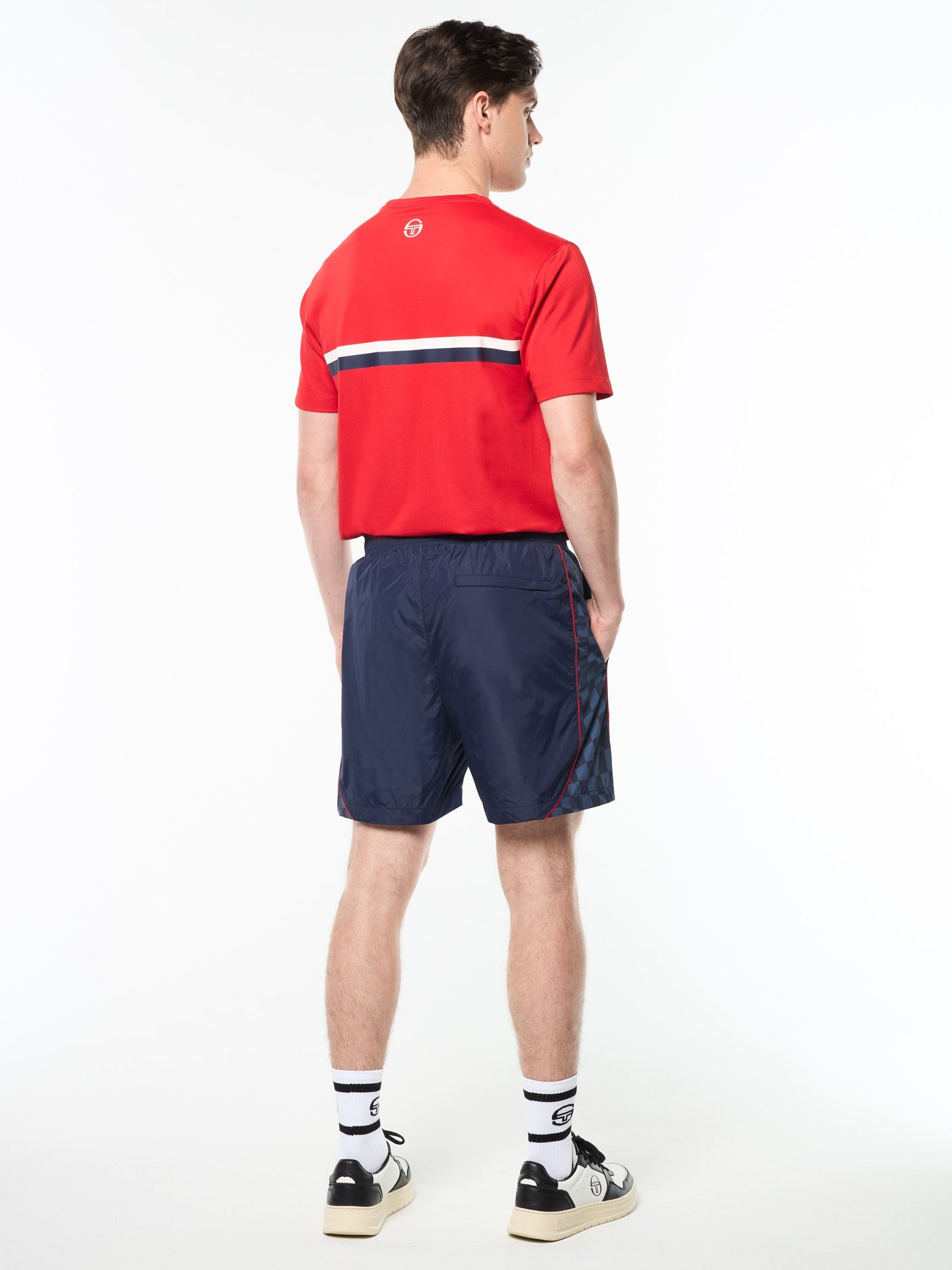 Sergio Tacchini Macchina Short - Maritime Blue