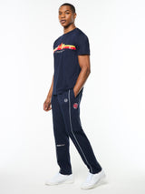Sergio Tacchini Macchina T - Shirt - Maritime Blue-