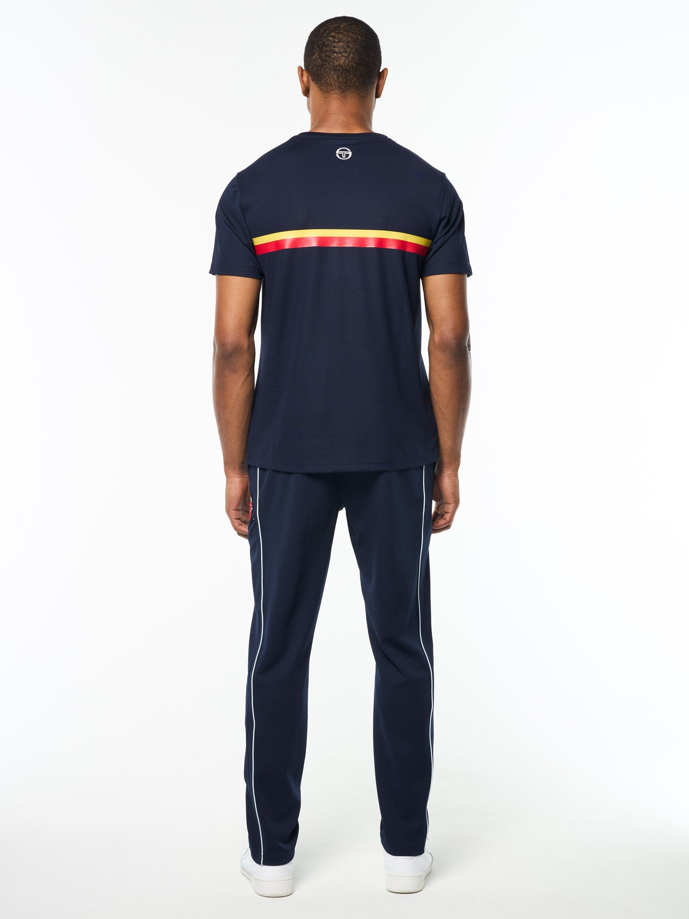 Sergio Tacchini Macchina T - Shirt - Maritime Blue-
