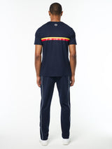 Sergio Tacchini Macchina T - Shirt - Maritime Blue-