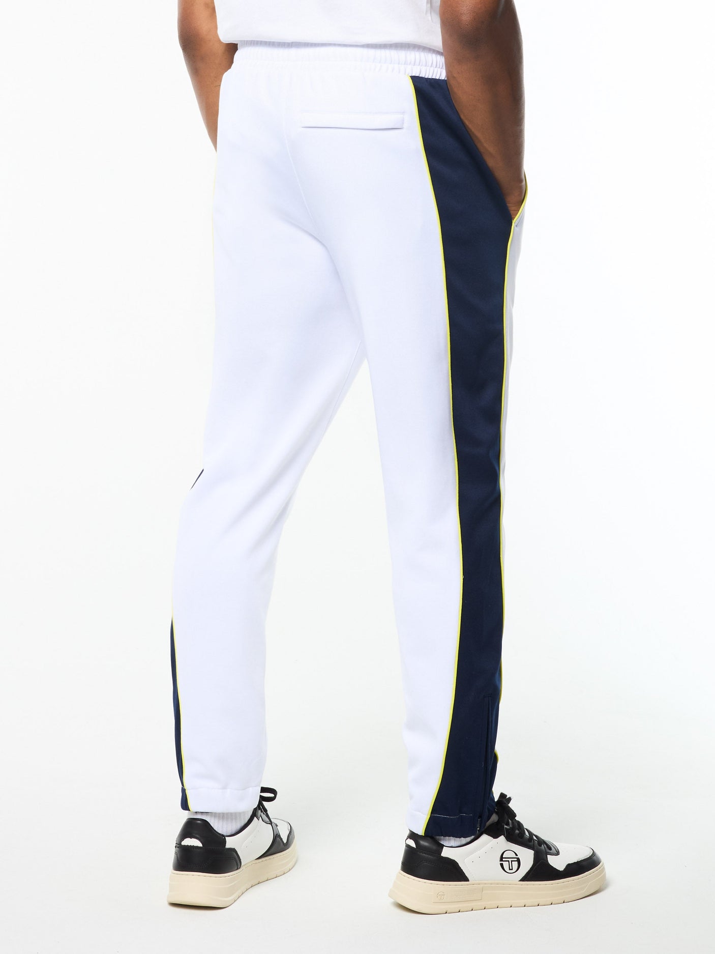 Sergio Tacchini Corsa Track Pant - Brilliant White