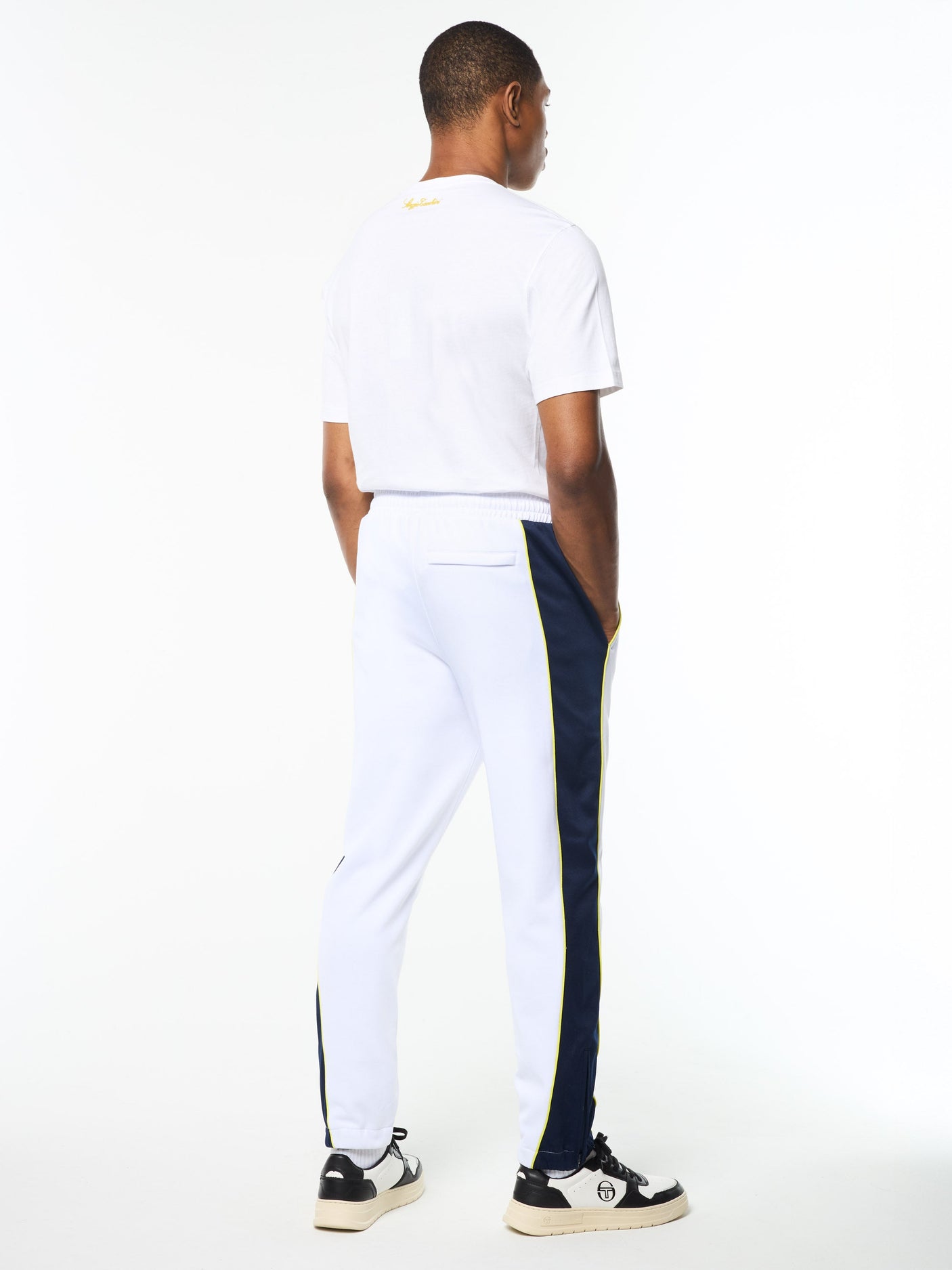 Sergio Tacchini Corsa Track Pant - Brilliant White