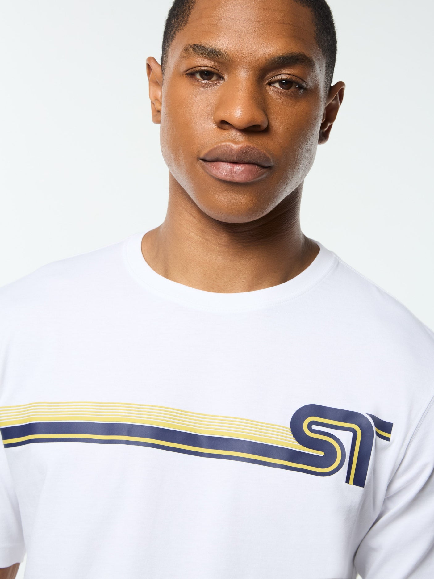 Sergio Tacchini Corsa T - Shirt - Brilliant White