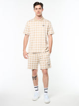 Sergio Tacchini Damarindo Check Polo - Humus