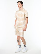 Sergio Tacchini Damarindo Check Polo - Humus