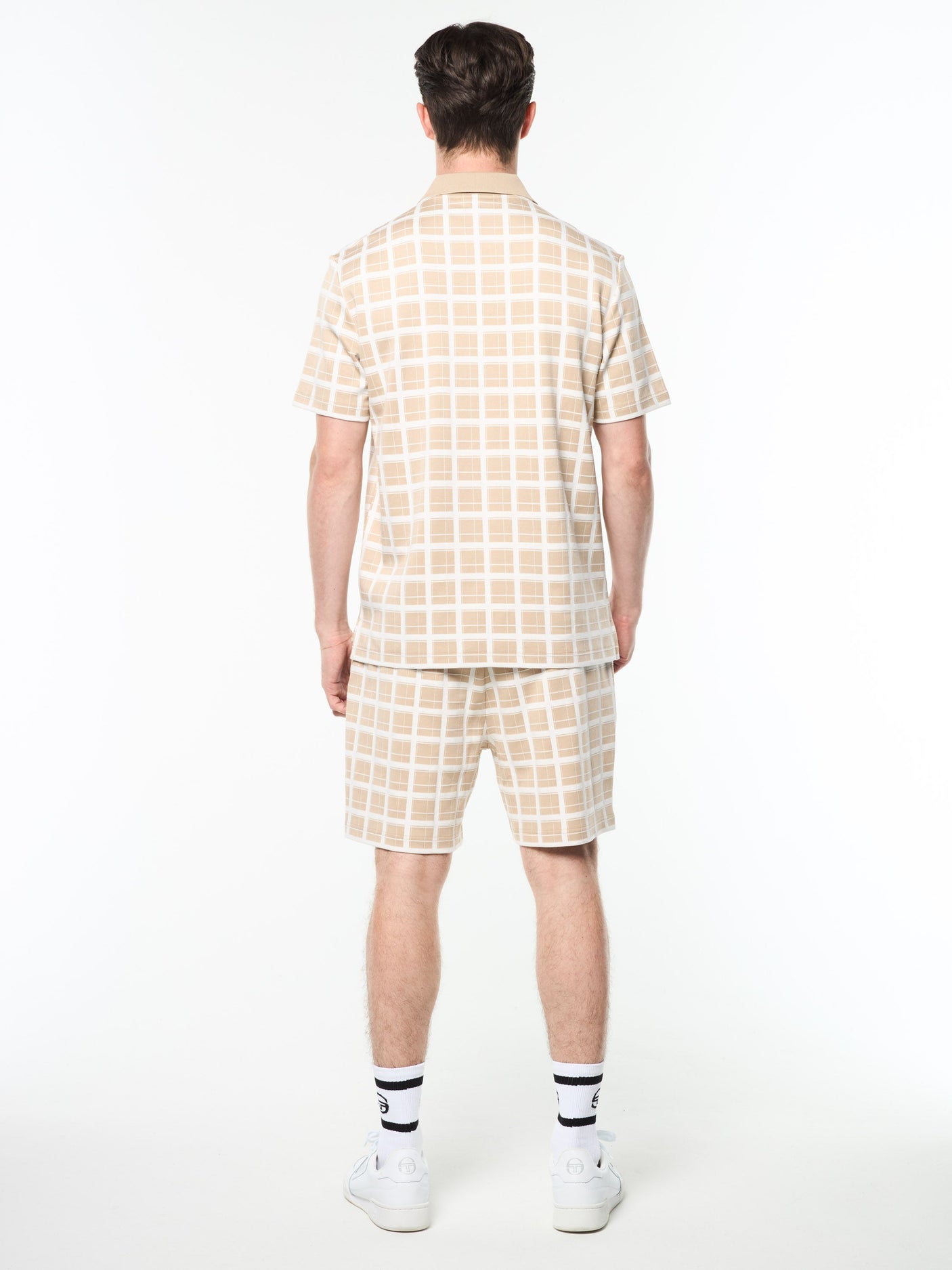 Sergio Tacchini Damarindo Check Polo - Humus