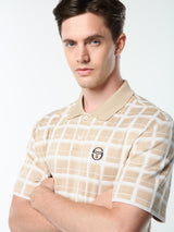 Sergio Tacchini Damarindo Check Polo - Humus