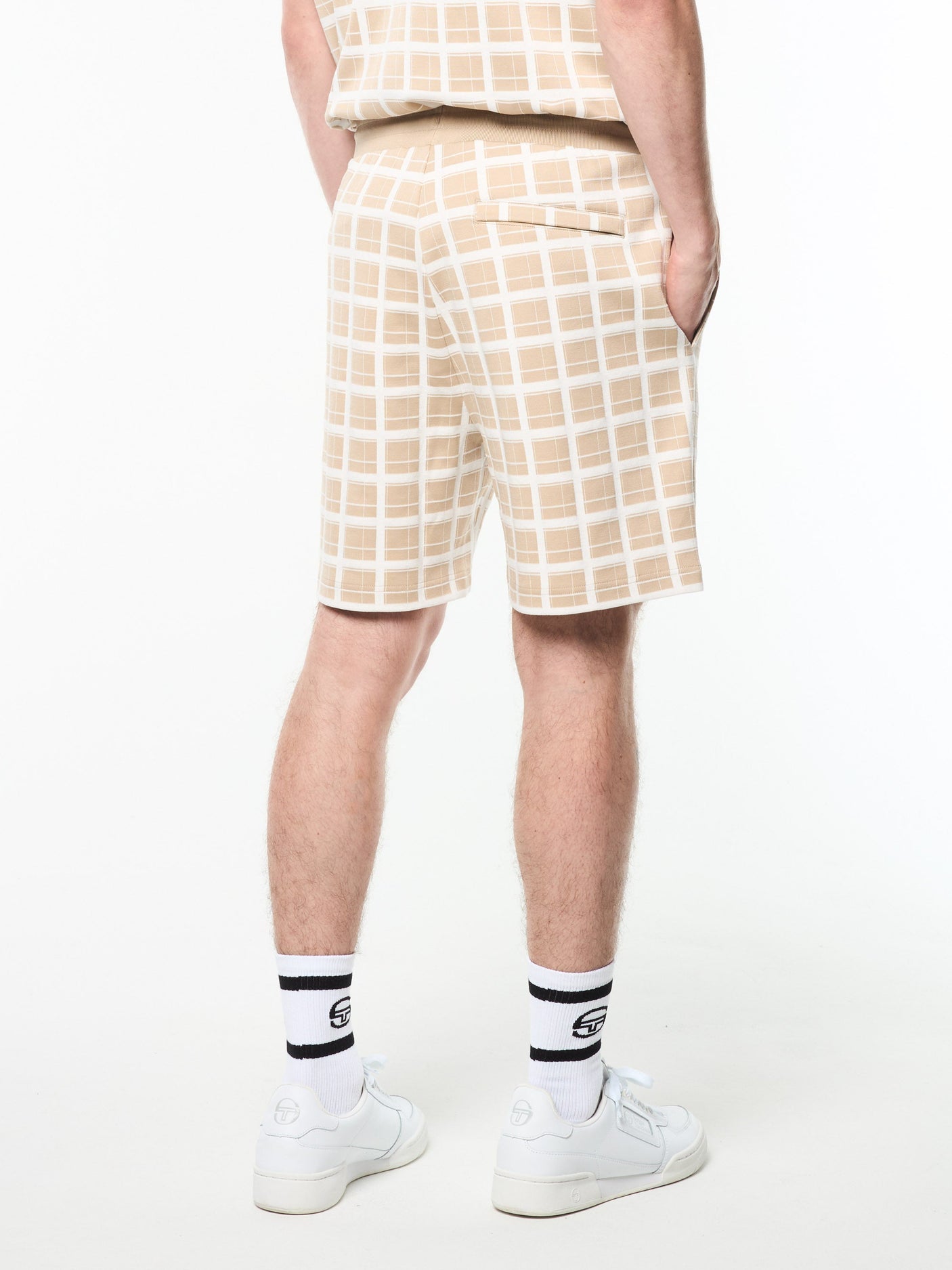 Sergio Tacchini Damarindo Check Short - Humus