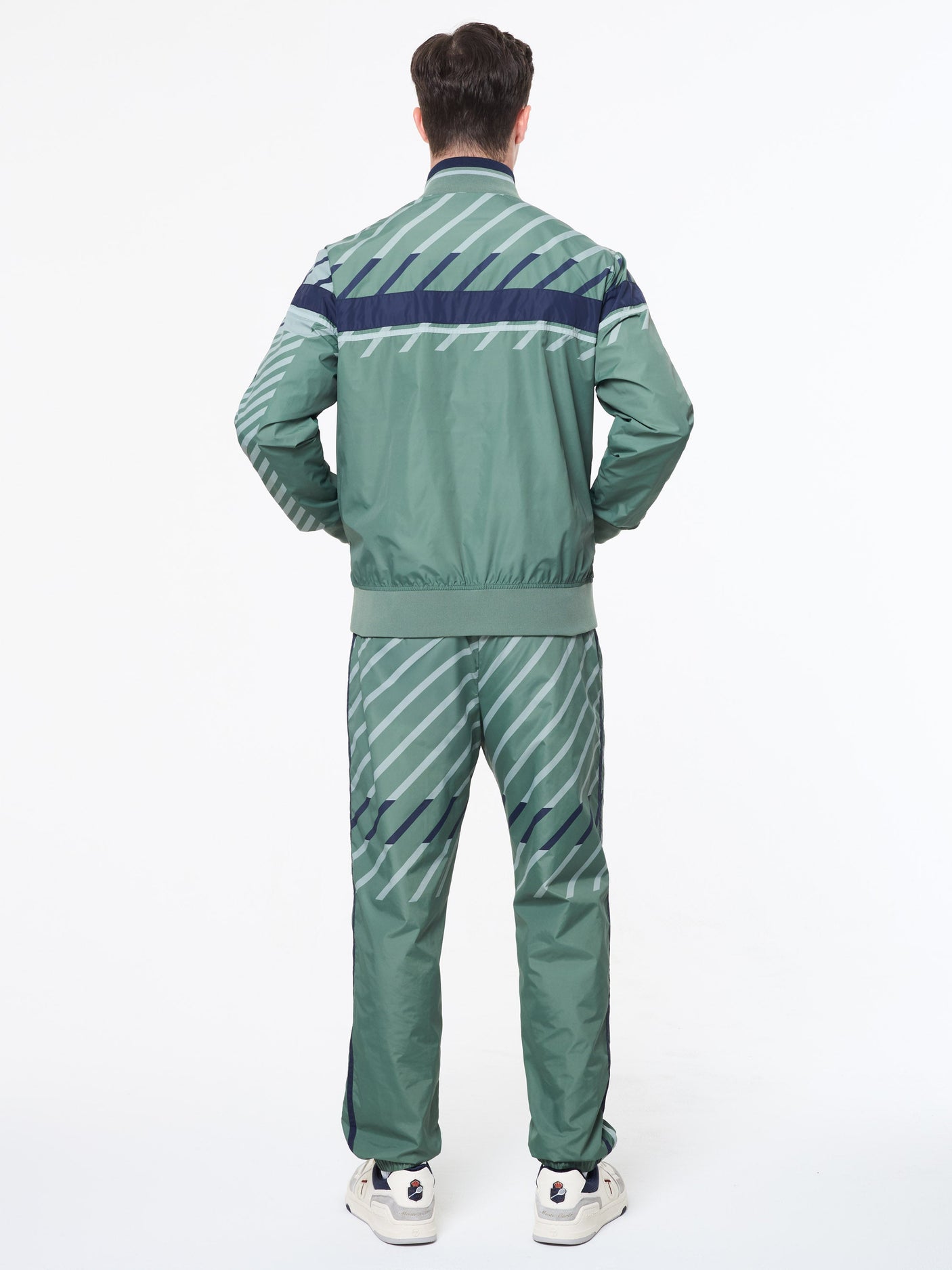 Sergio Tacchini Quadretto Track Jacket - Duck Green