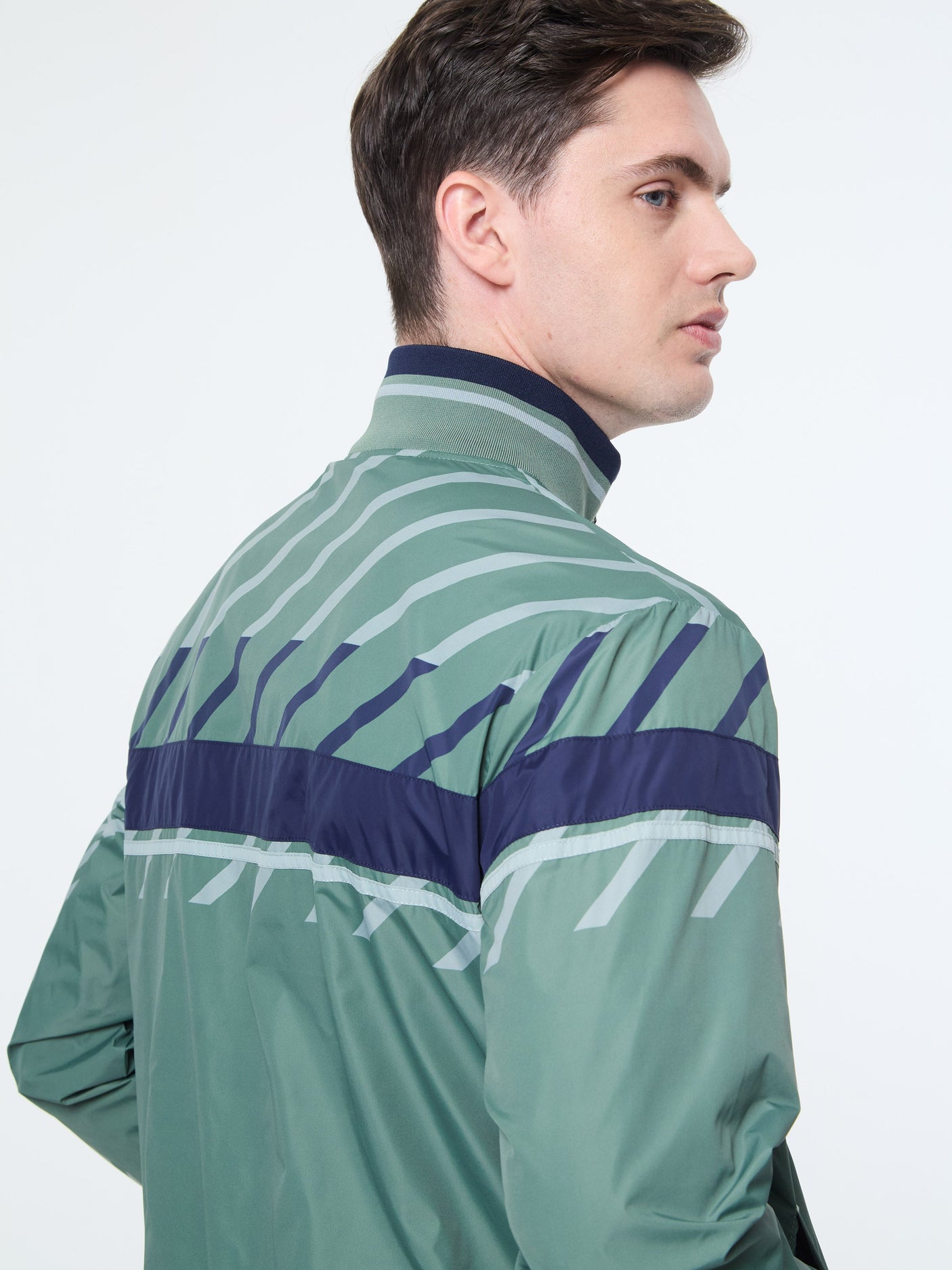 Sergio Tacchini Quadretto Track Jacket - Duck Green