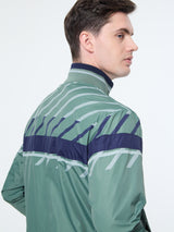 Sergio Tacchini Quadretto Track Jacket - Duck Green