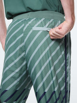 Sergio Tacchini Quadretto Track Pant - Duck Green