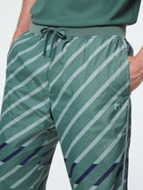 Sergio Tacchini Quadretto Track Pant - Duck Green