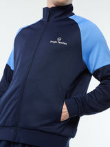 Sergio Tacchini Spacco Track Jacket - Maritime Blue