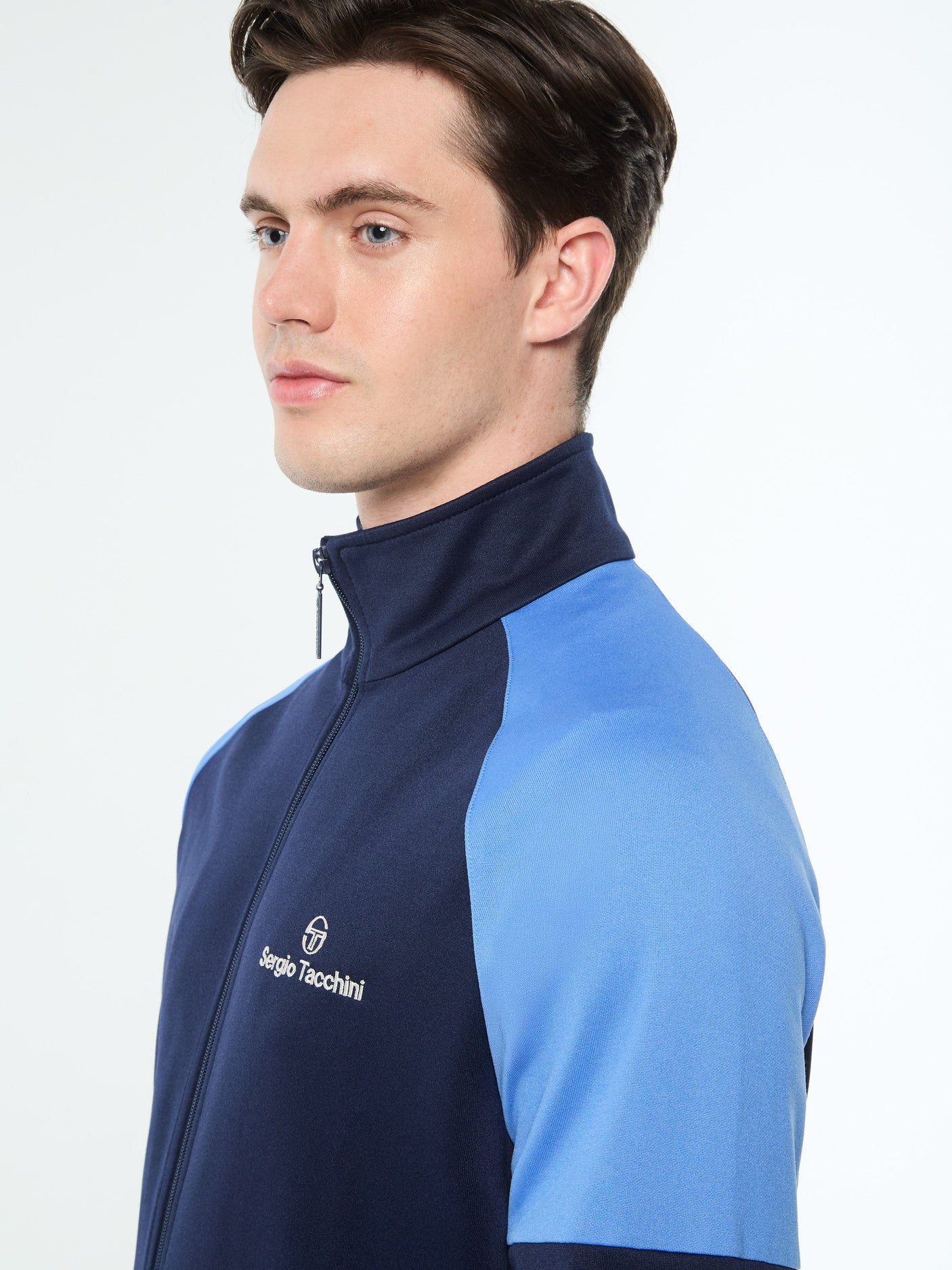Sergio Tacchini Spacco Track Jacket - Maritime Blue