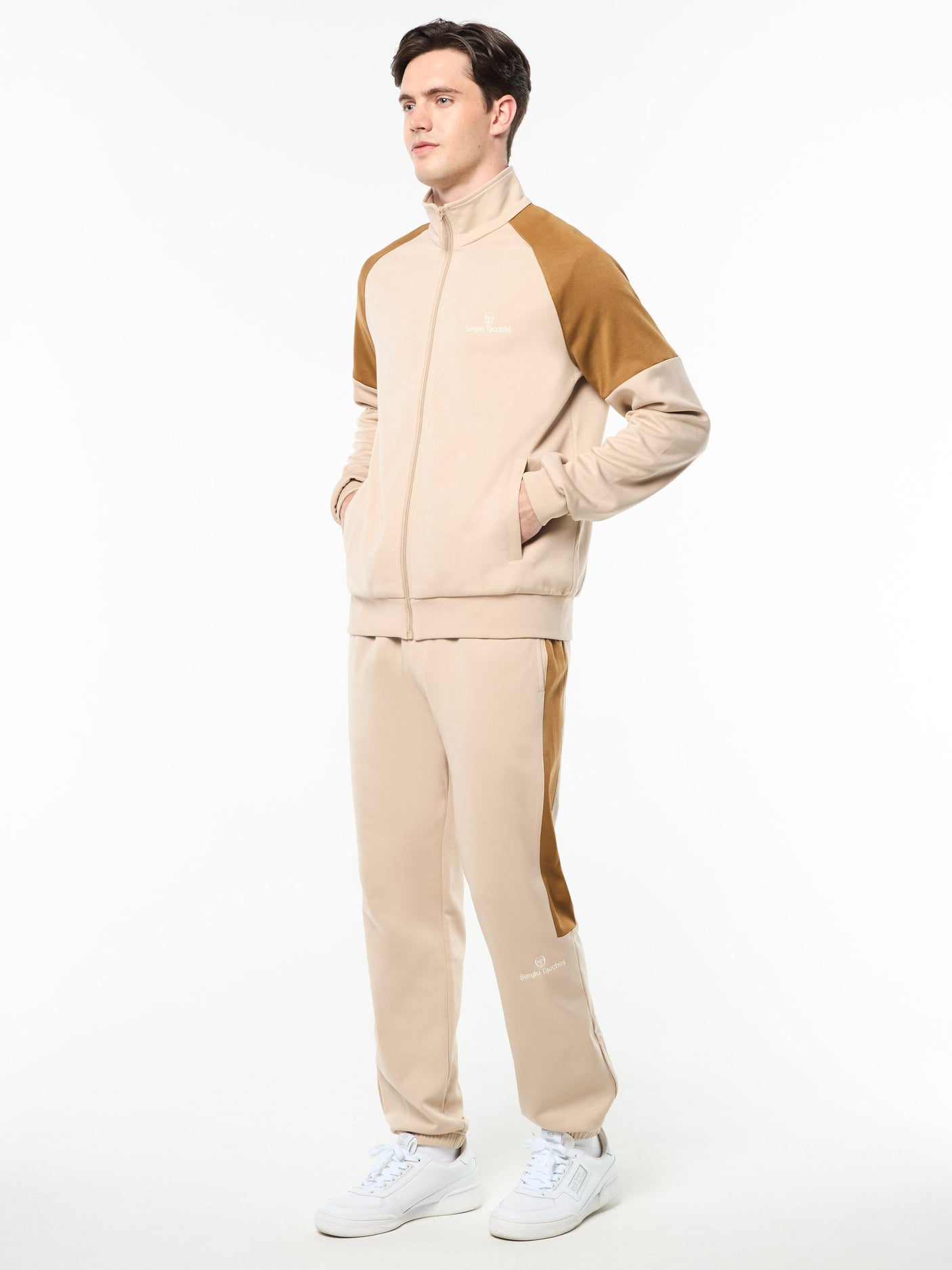 Sergio Tacchini Spacco Track Jacket - Humus