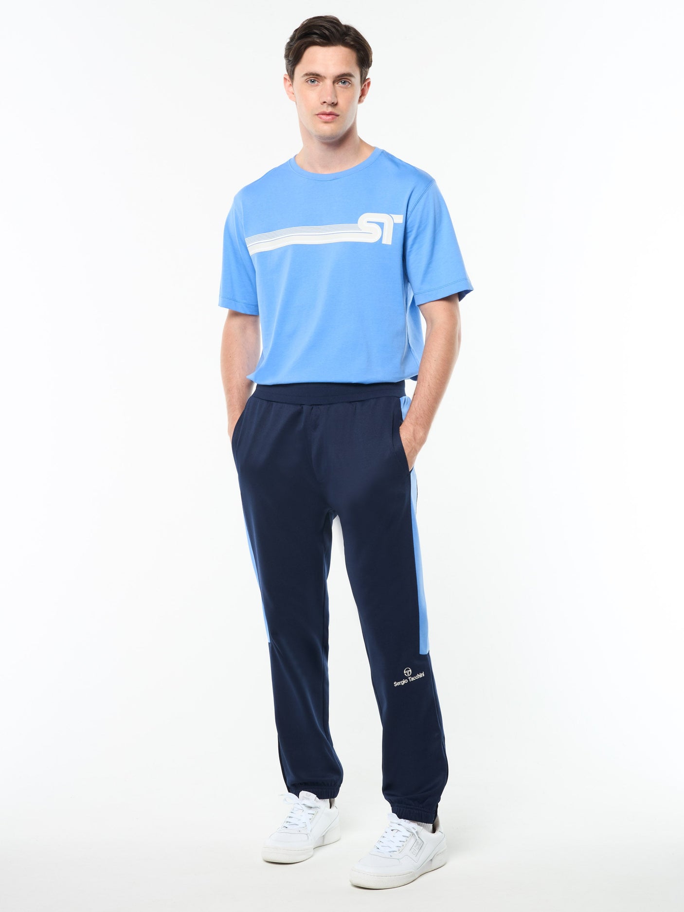 Sergio Tacchini Spacco Track Pant - Maritime Blue
