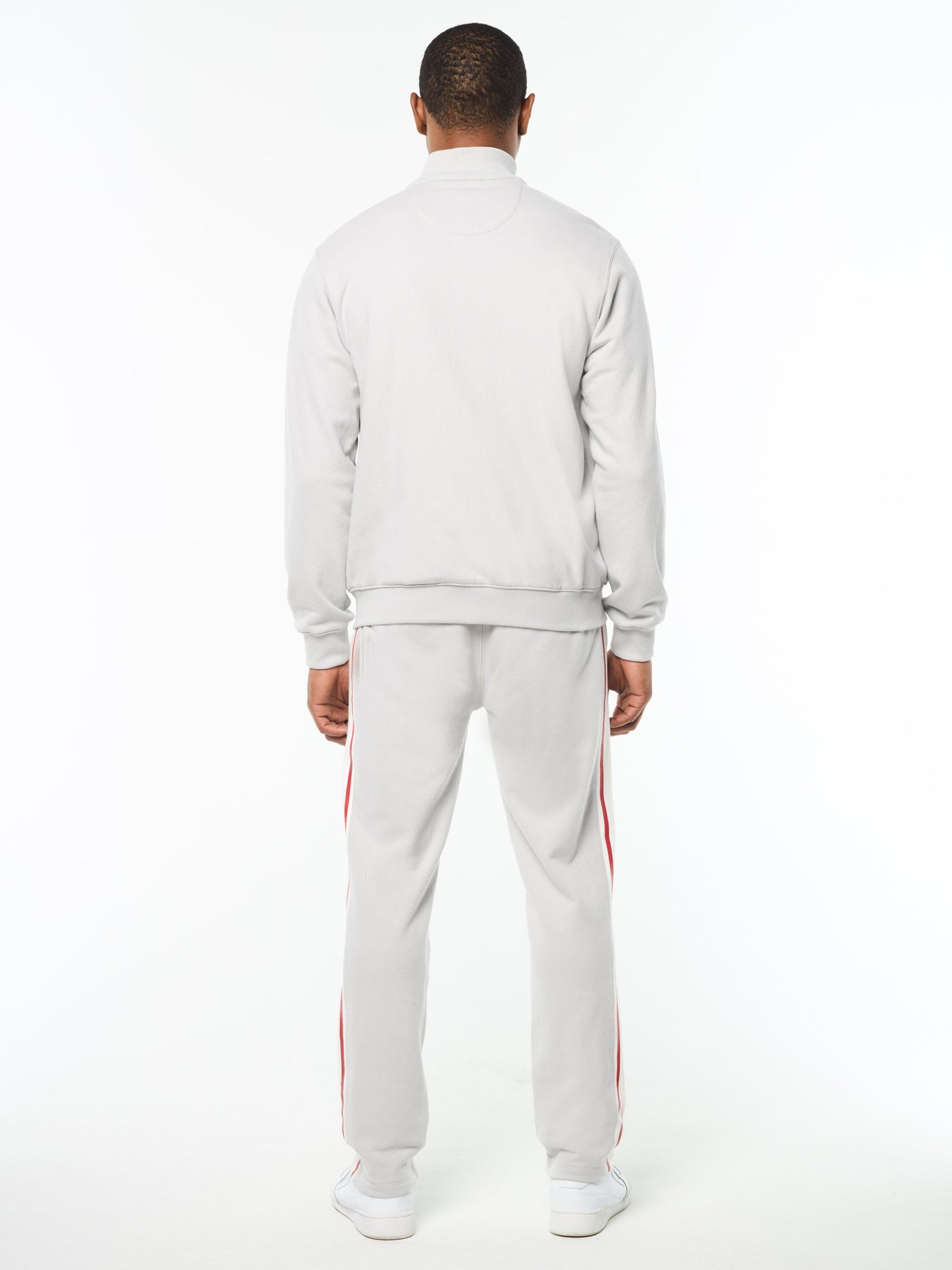 Sergio Tacchini Cursivo Track Jacket - Quiet Grey