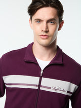 Sergio Tacchini Cursivo Track Jacket - Potent Purple