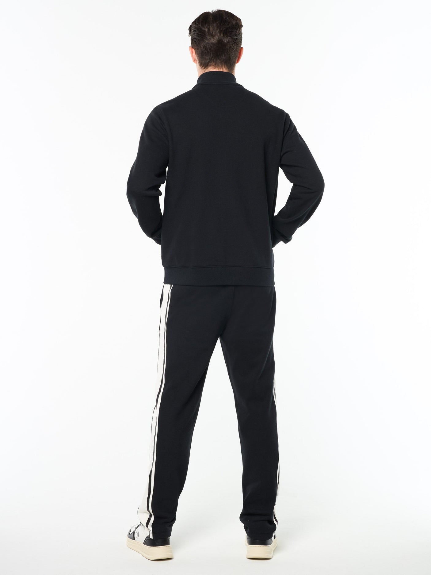 Sergio Tacchini Cursivo Track Jacket - Black Beauty