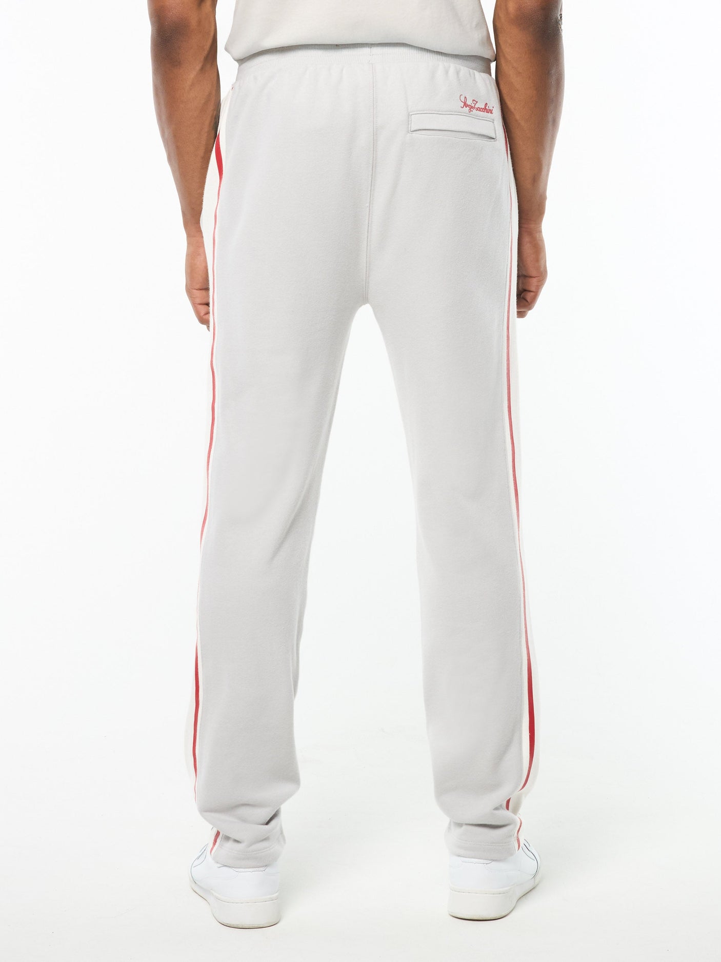 Sergio Tacchini Cursivo Track Pant - Quiet Grey