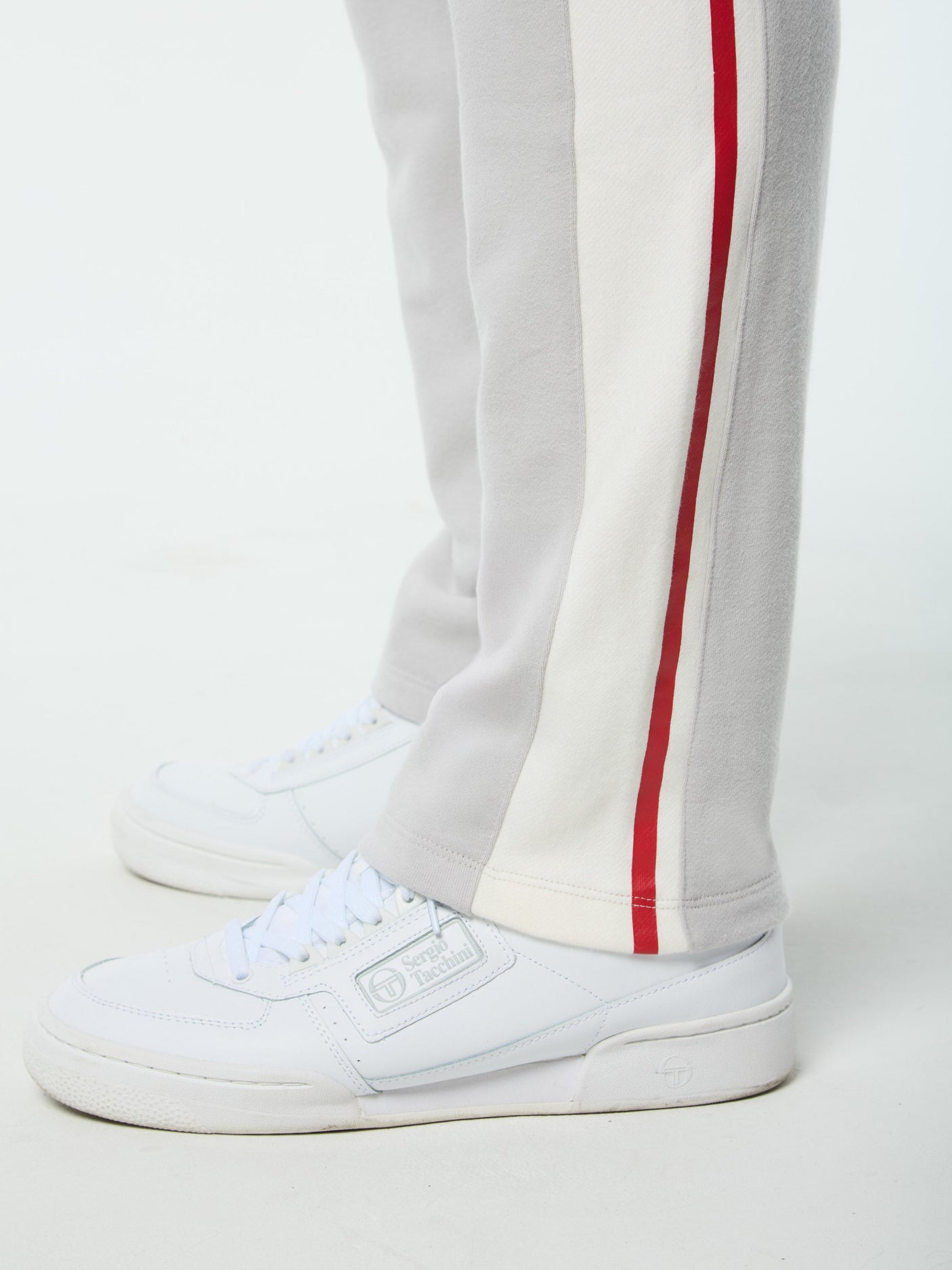 Sergio Tacchini Cursivo Track Pant - Quiet Grey